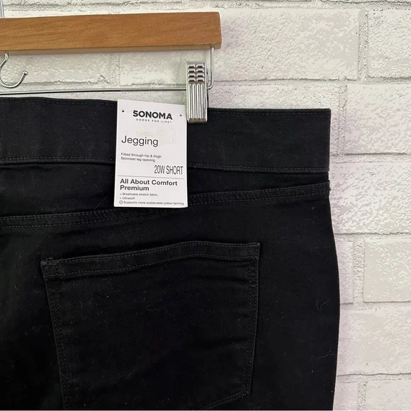 SONOMA Black Pull On Jegging - Picture 9 of 10